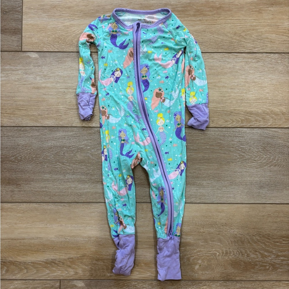 Little Sleepies - Mermaid Zippy - 6-12 Months